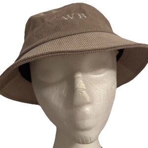 3 Will + Bear Bucket Hat Unisex Adult Size Large Perry Bone Beige Hemp NWT